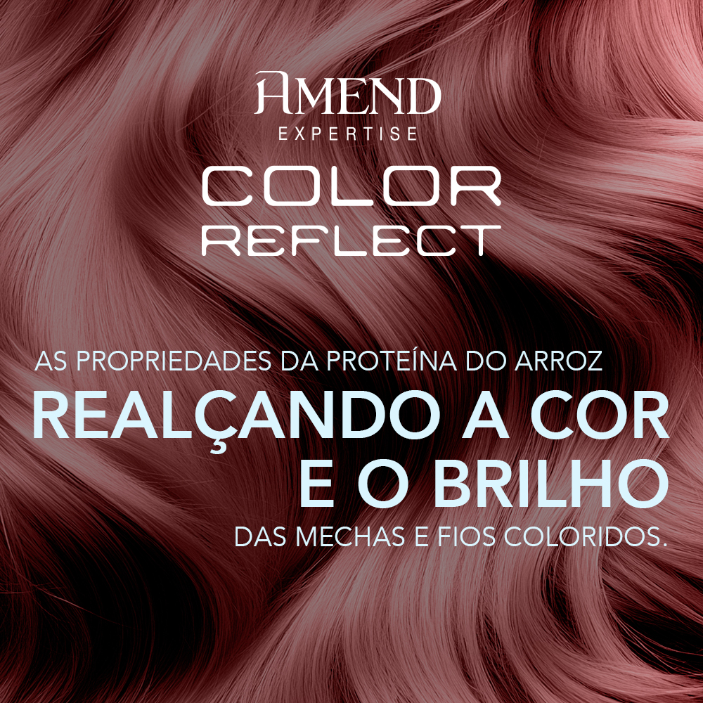 Shampoo Reparador Amend Expertise Color Reflect 250ml image number 4
